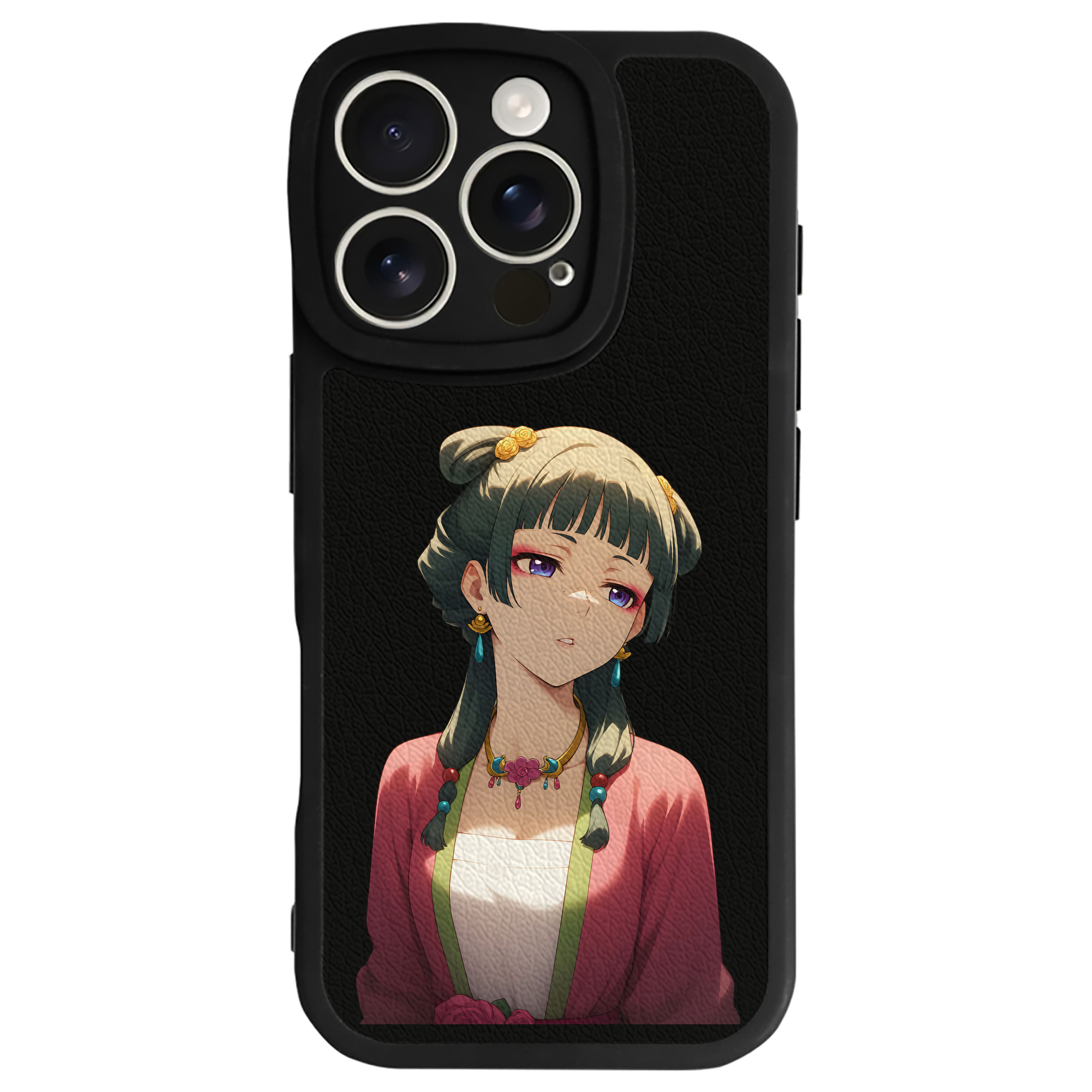 薬屋のひとりごと The Apothecary Diaries 【iPhone 16シリーズ対応】シリコンスマホケース（レザー調） 材質：シリコン